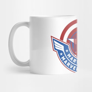 Marveling Logo: The Captain Mug